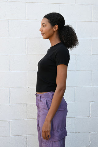 Fresca Circular Rib Perfect Tee