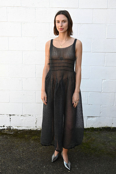 【ODAKHA】 specter tube dress Specter Tube Dress Black – Una