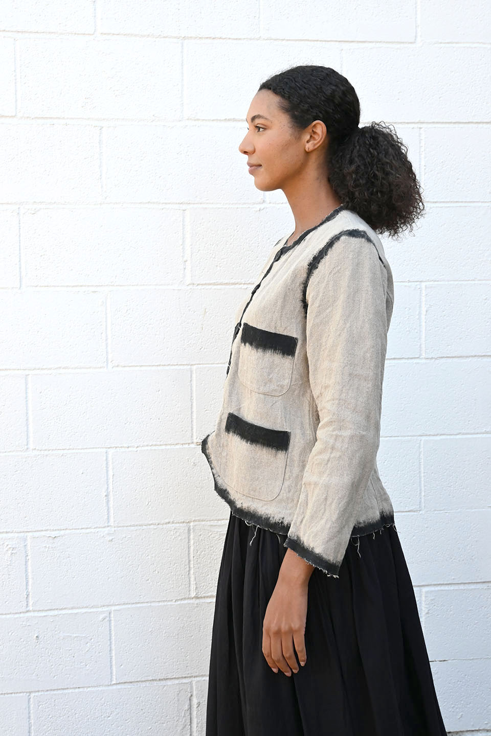 Dyed Edge Jacket