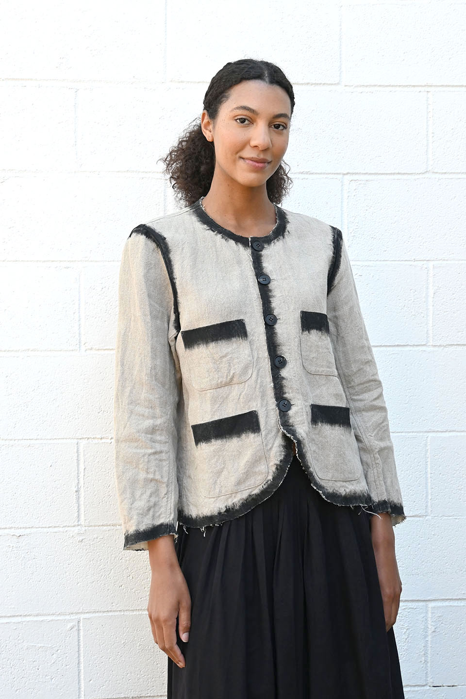 Dyed Edge Jacket