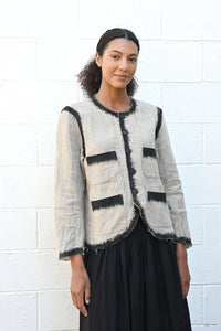 Dyed Edge Jacket