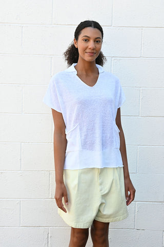 Cotton White Polo