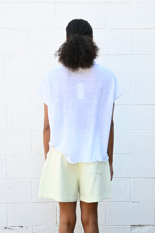 Cotton White Polo