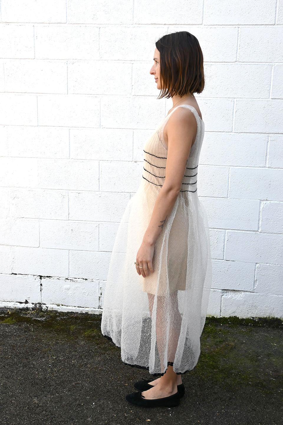 Specter Tube Dress Clear