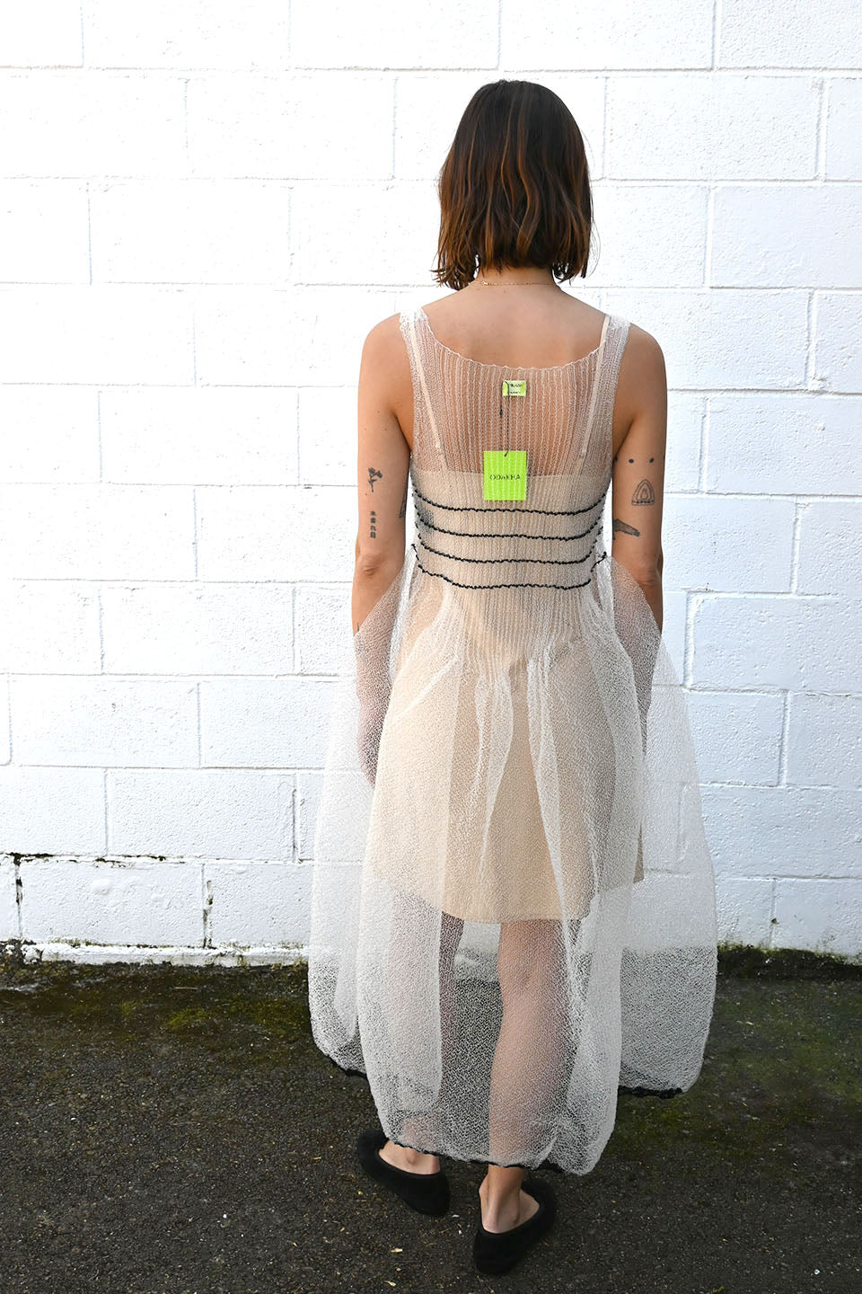 Specter Tube Dress Clear