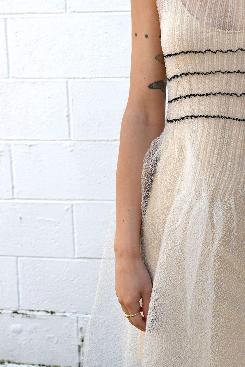Specter Tube Dress Clear