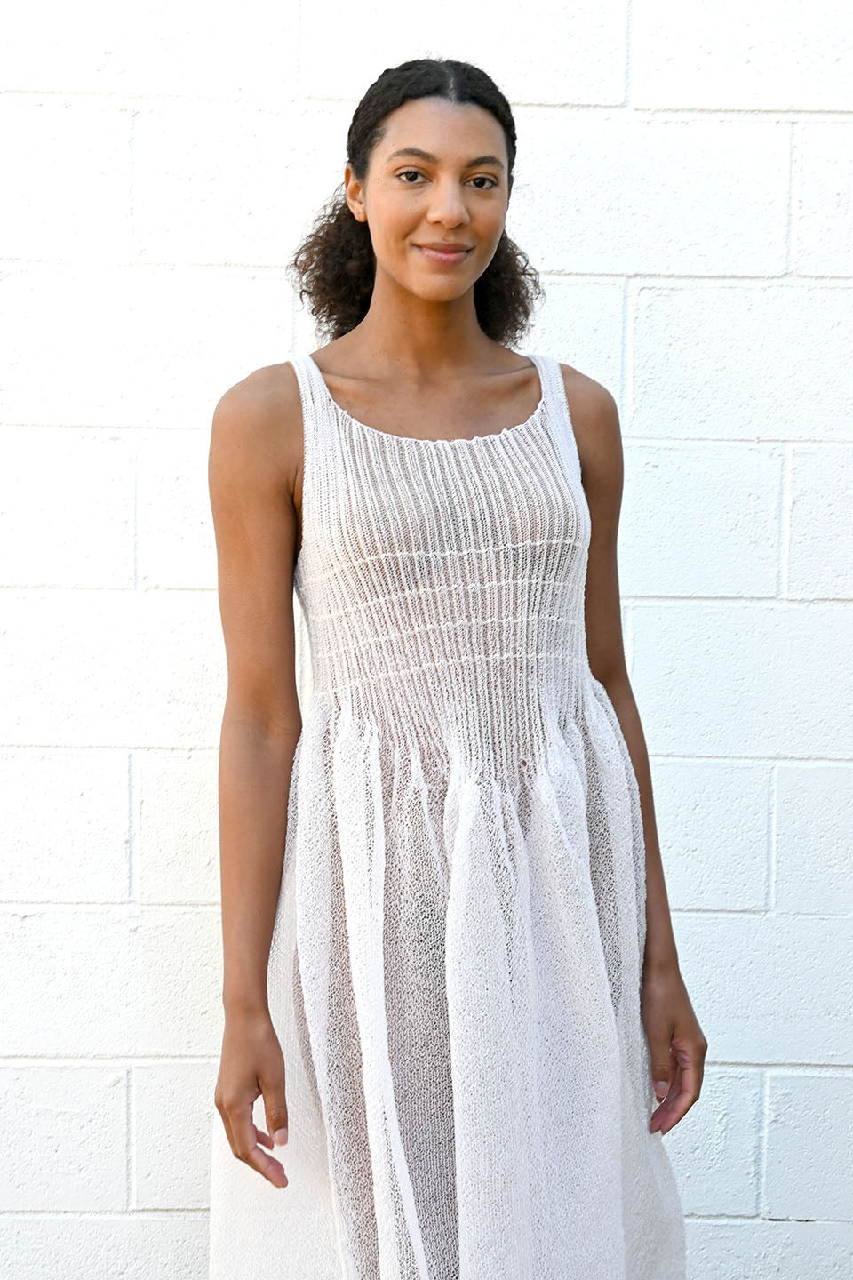 Specter Tube Dress White