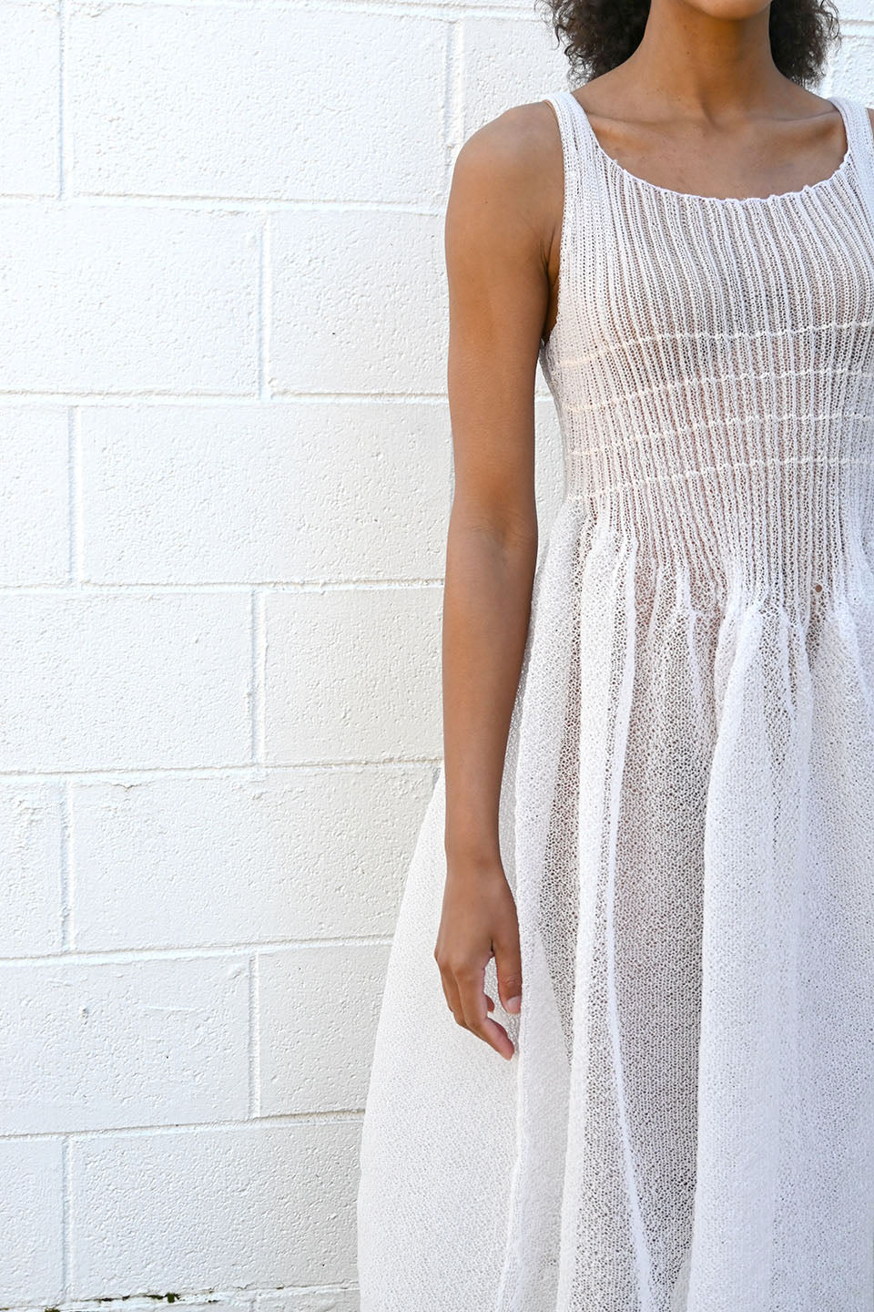 Specter Tube Dress White