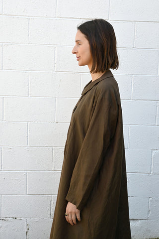 Wrinkled Skirt Light Grey