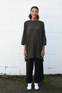 Oversized Mesh Top