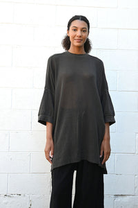 Oversized Mesh Top