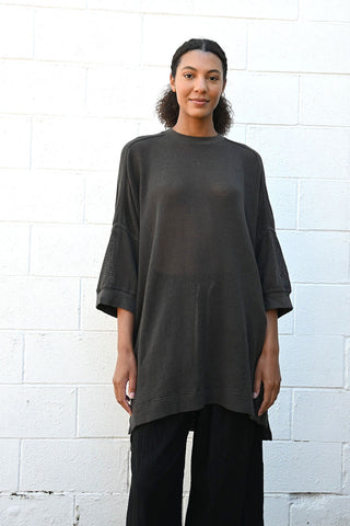 Oversized Mesh Top
