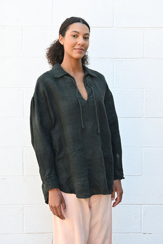 Gradation Linen Shirt