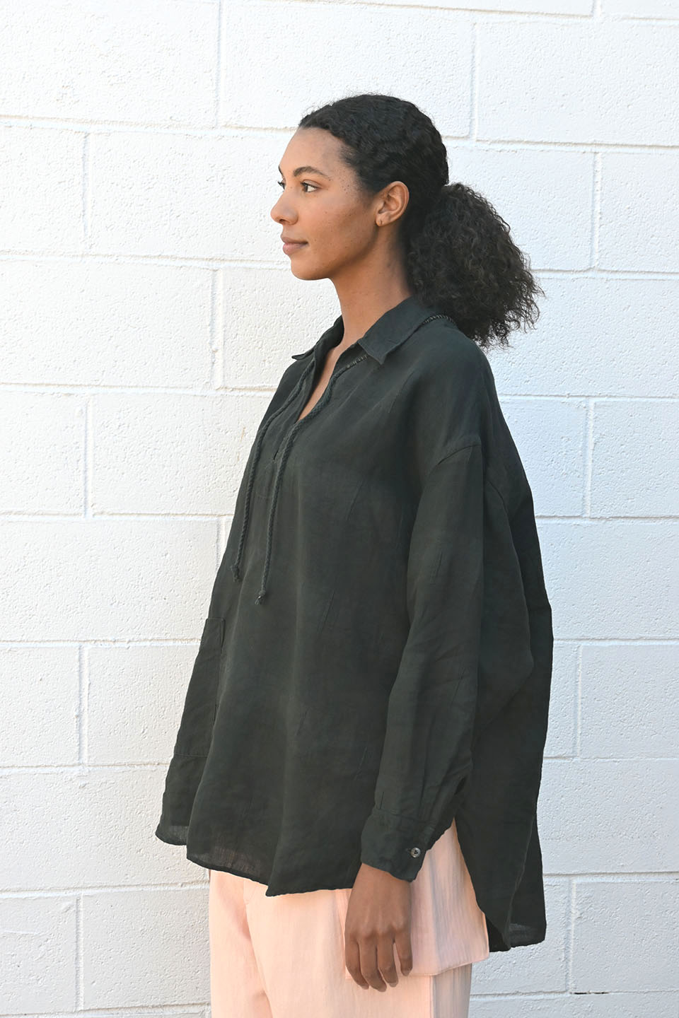 Gradation Linen Shirt