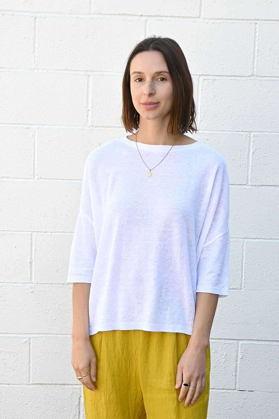 Cotton Knit Top
