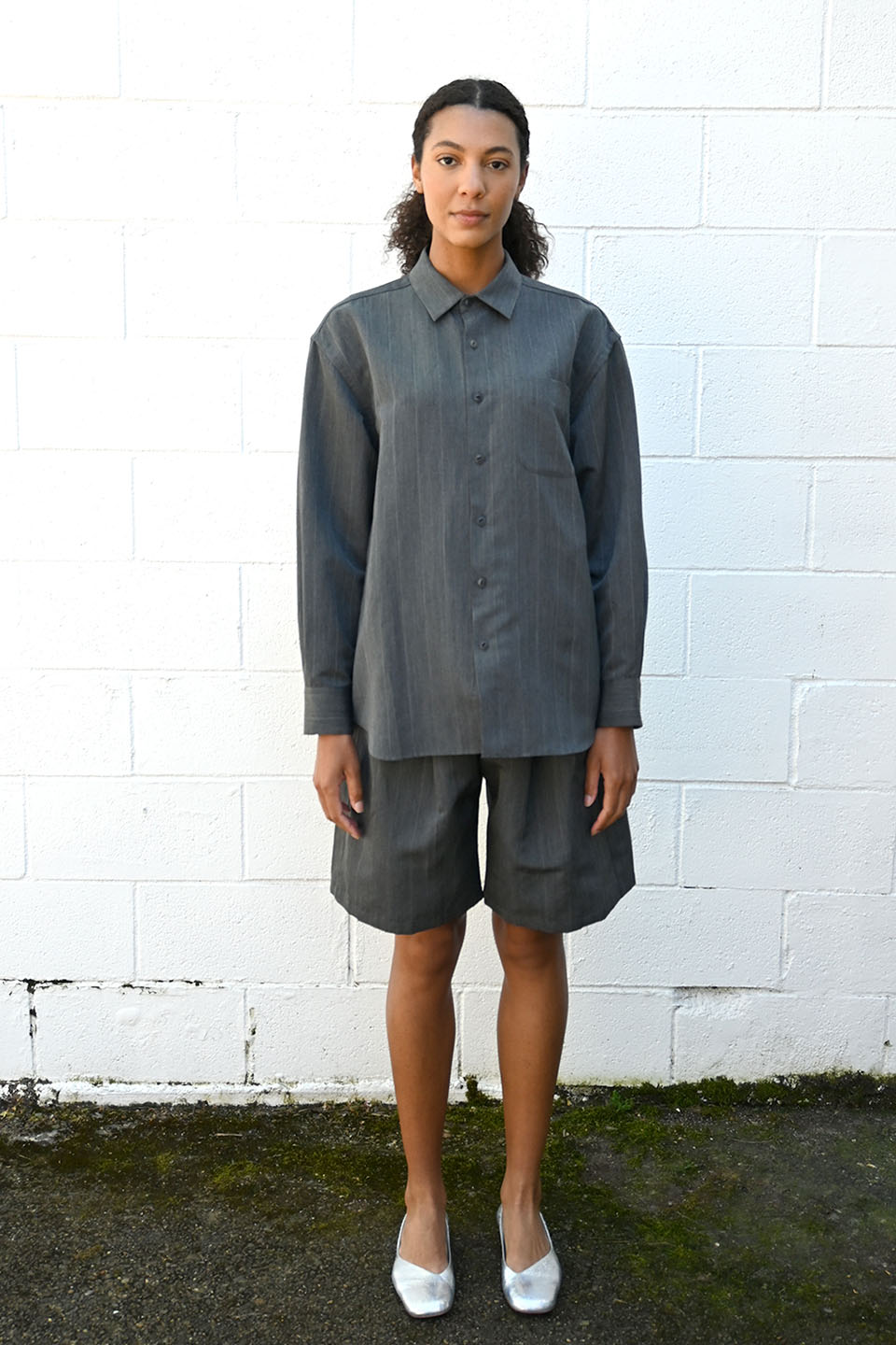 Double Pleated Easy Shorts
