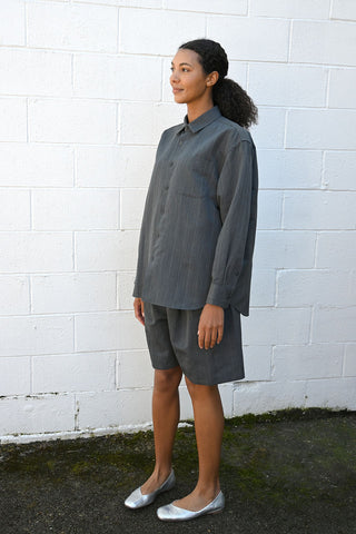 Double Pleated Easy Shorts