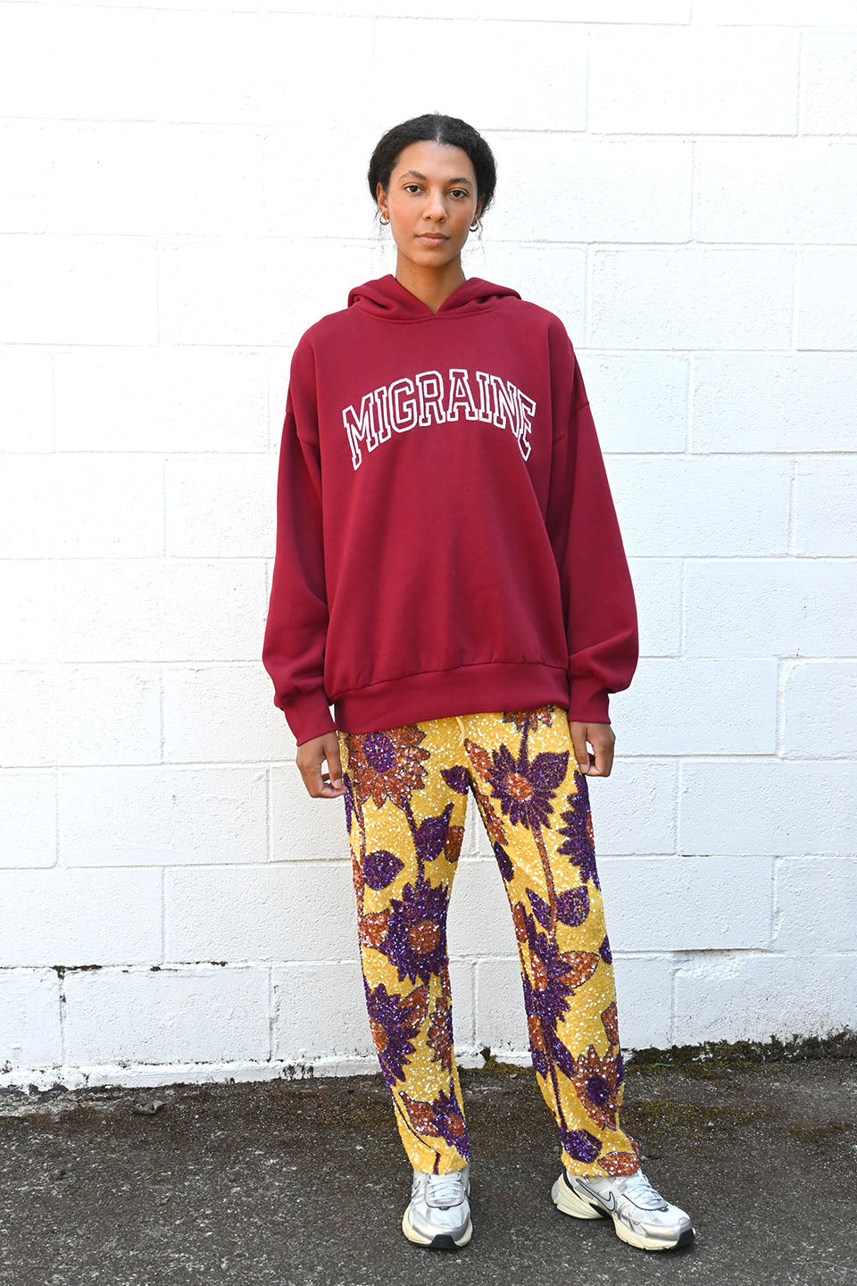 Sequin Sunflower Trousers