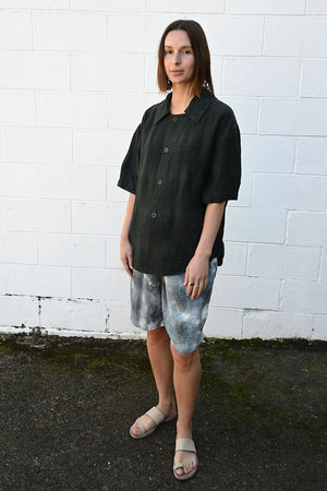 Ombre Check Shorts