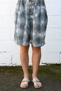 Ombre Check Shorts