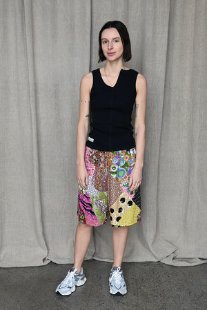 Mixed Pattern Shorts