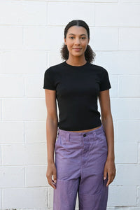Fresca Circular Rib Perfect Tee