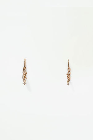 Midnight Diamond Single Earring