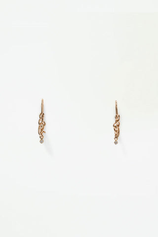 Midnight Diamond Single Earring