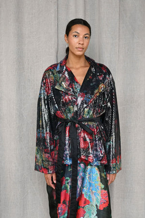 Print Mascarade Jacket