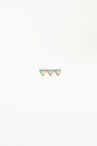 Opal 3-Step Stud