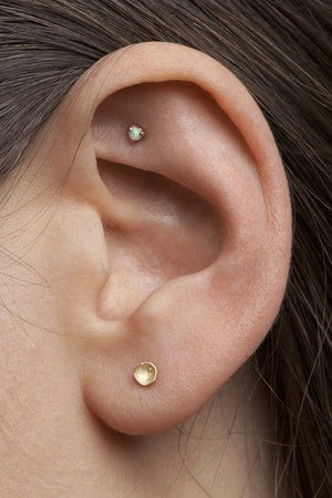 Small Opal Stud