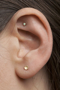 Small Opal Stud