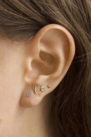 Small Opal Stud
