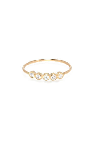 Five Bezel Ring