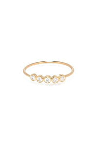 Five Bezel Ring