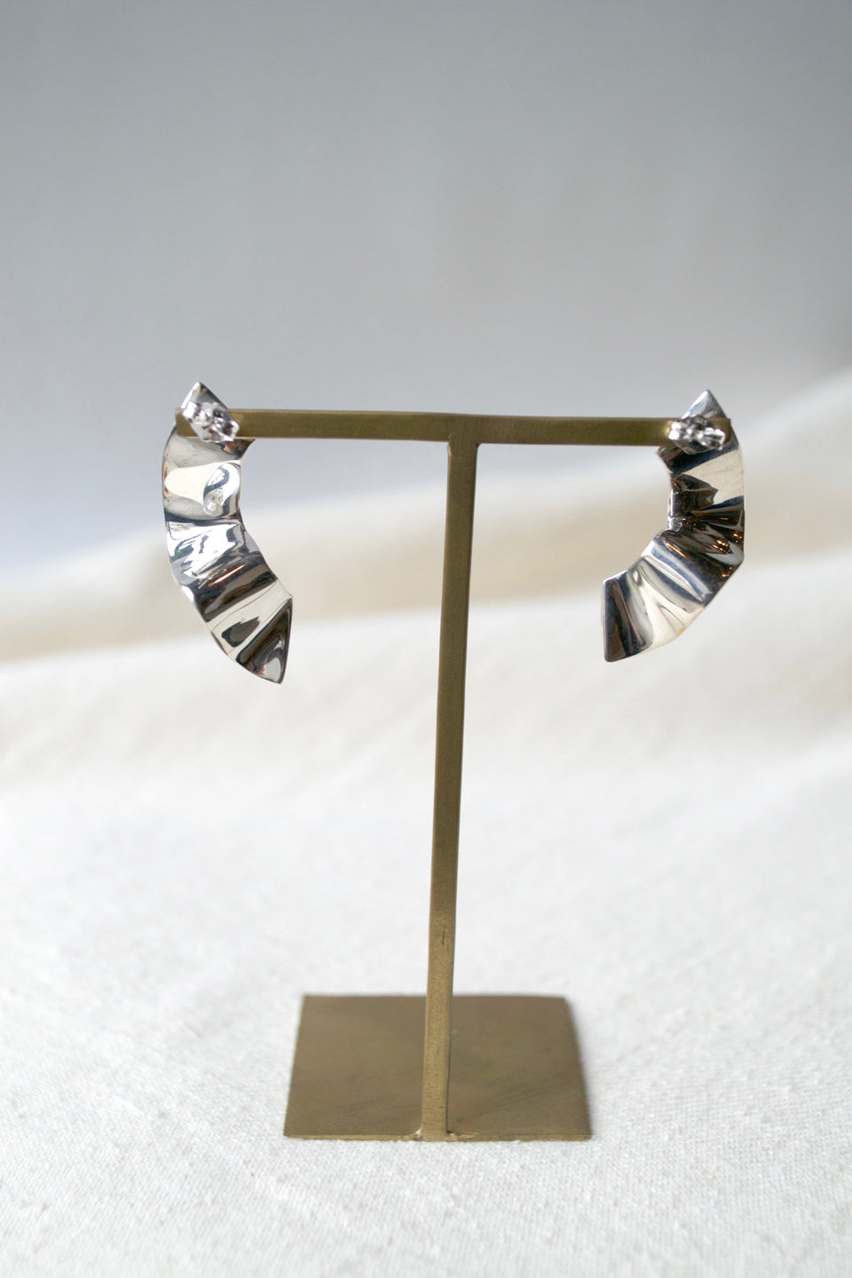 Silver Elbe Earrings