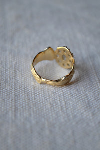 Diamond Flower with Ladies Ring