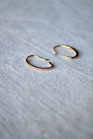 Gossamer Diamond Earring Pair