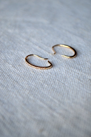 Gossamer Diamond Earring Pair