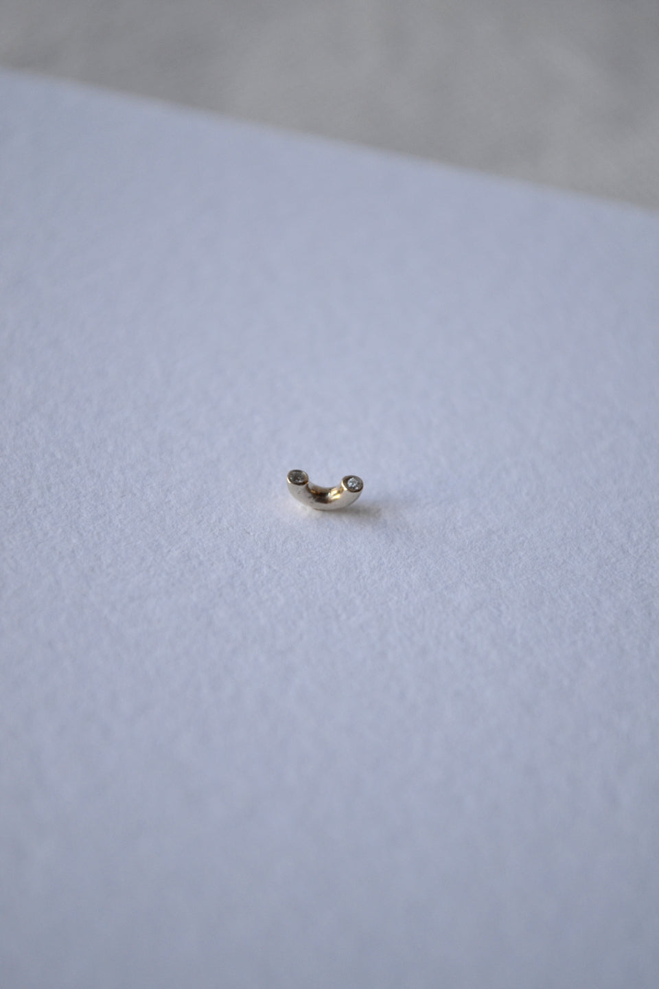 Gaur Stud with Diamonds