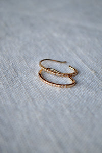Gossamer Diamond Earring Pair