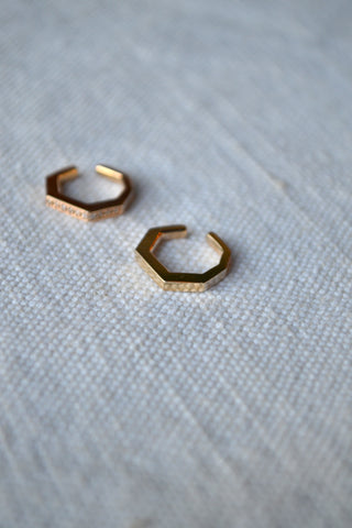 Octagon Ear Cuff