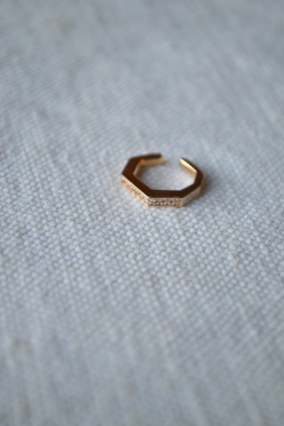 Octagon Ear Cuff