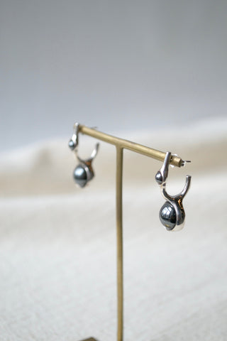Silver Kentra Earrings