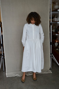 Farmer Dress White