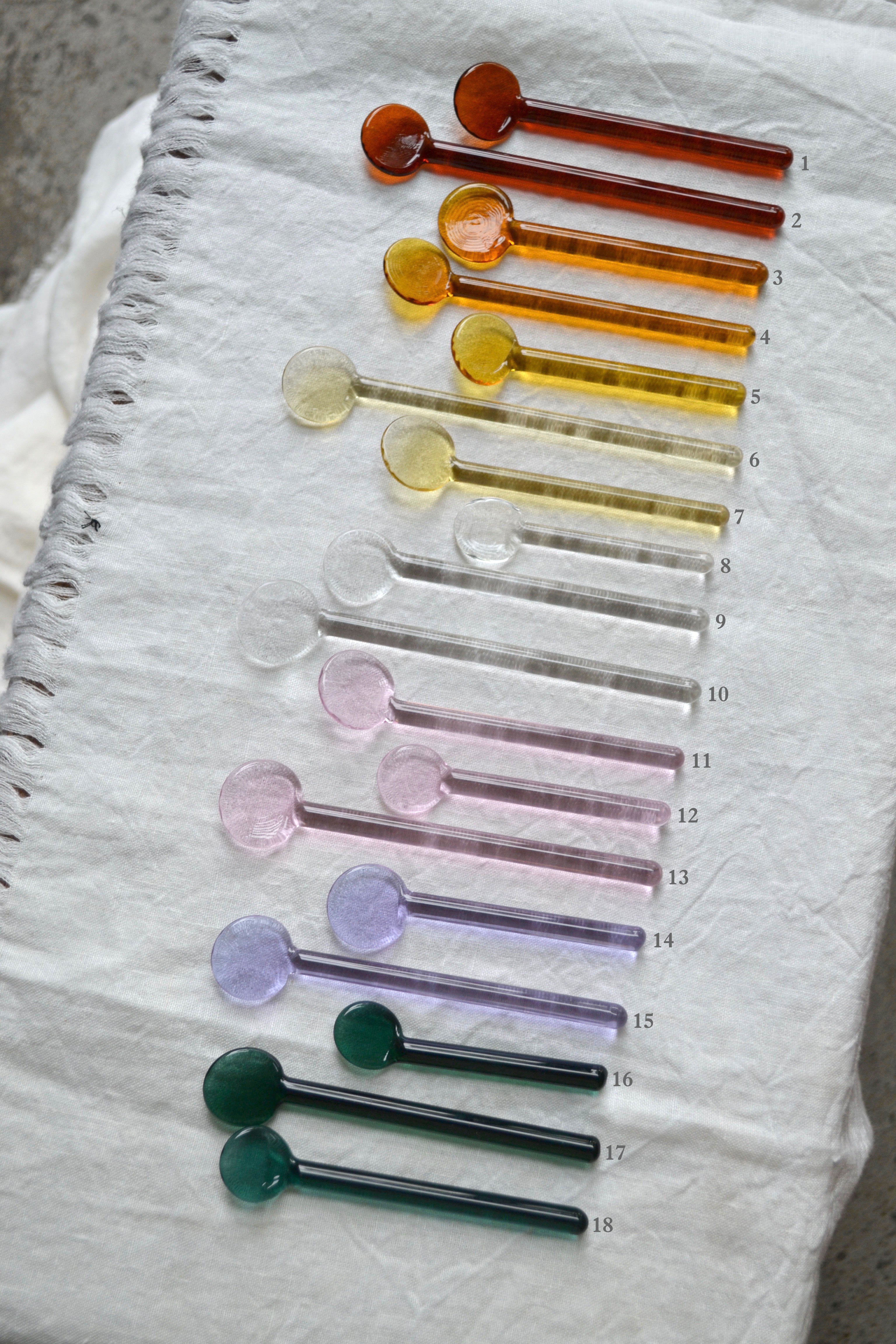 Glass Spoons