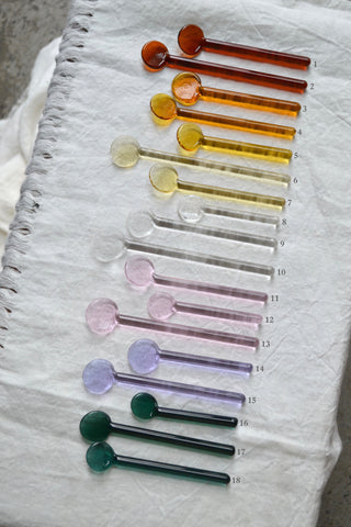 Glass Spoons