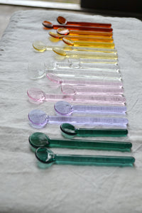 Glass Spoons