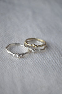 Encrusted Tiny Branch Ring