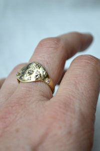 Gold and Diamond Ring